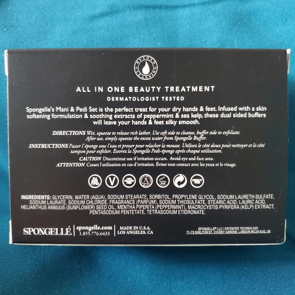 Spongelle | Mani Pedi Set - Picture 2 of 3